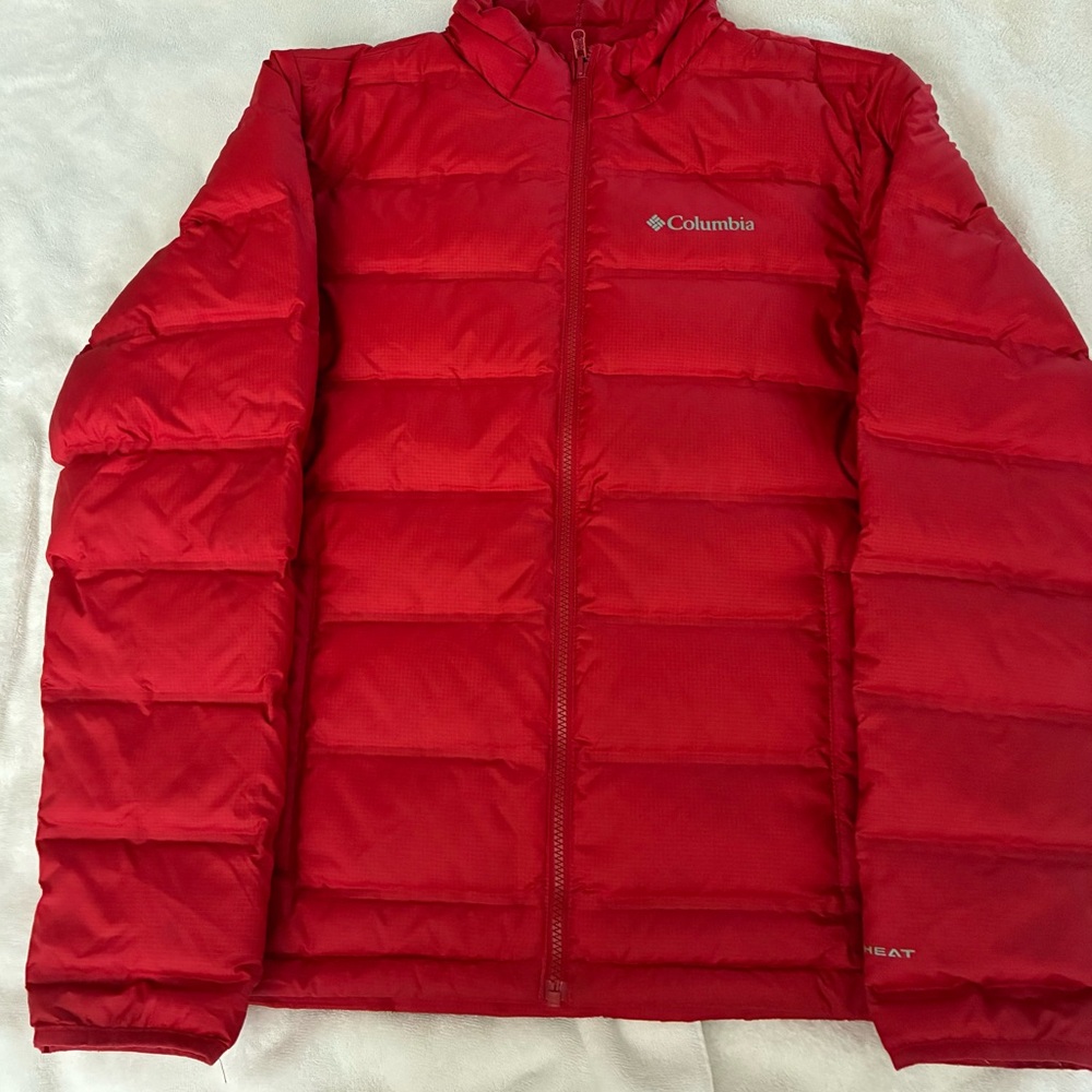 Columbia Vibrant Red Insulated Jacket
